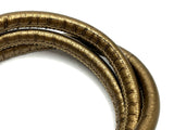 Classic Metallic Wrap ❤︎ wikkelarmband - zilver - metallic leer