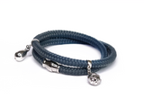 Charm Rope ❤︎ wikkelarmband - zilver - bedels - touw