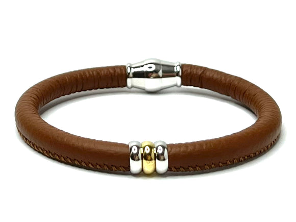 Single Ladies Silver ❤︎ single armband - zilver - bedeltjes - leer